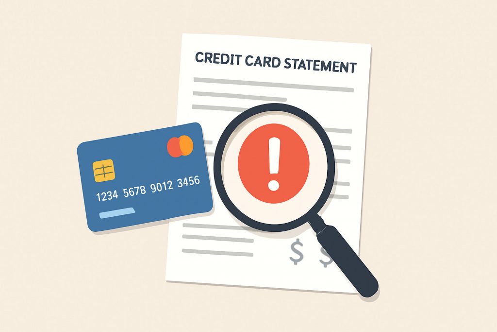 Skryté poplatky číhající ve vašem výpisu z kreditní karty